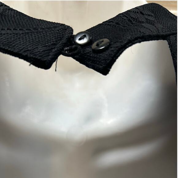 Lush Black Lace Top size S - Picture 3 of 8